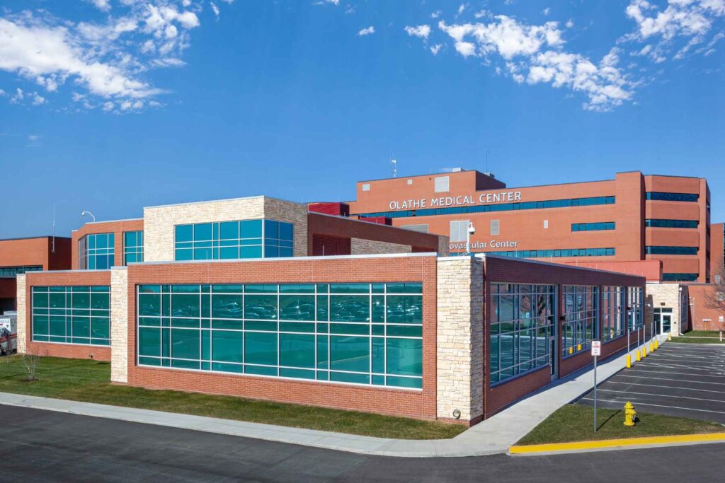 Olathe medical center bsm wall systems